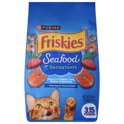Friskies Seafood Sensations Cat Food 50.4 oz