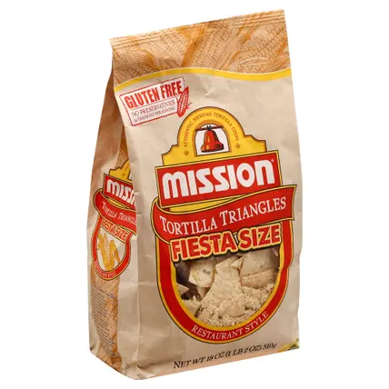 Mission Tortilla Triangles 18 oz