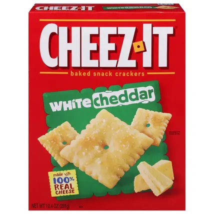 Cheez-It White Cheddar Baked Snack Crackers 12.4 oz