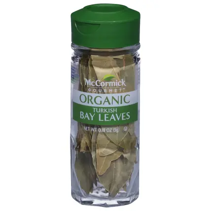 McCormick Gourmet Organic Turkish Bay Leaves 0.18 oz