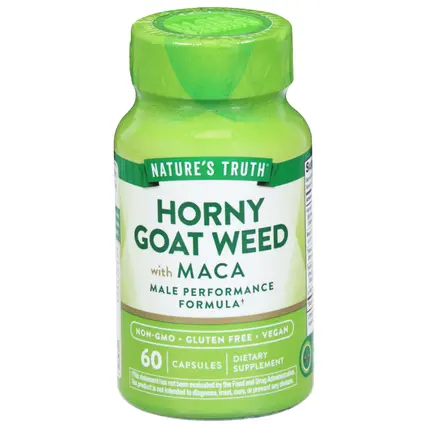 Horny Goat Weed with Maca 60 Capsules