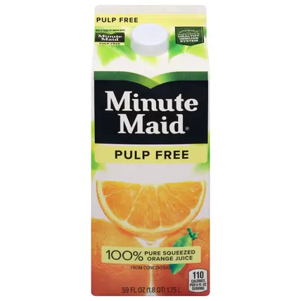 Pulp Free 100% Pure Squeezed Orange Juice 59 fl oz