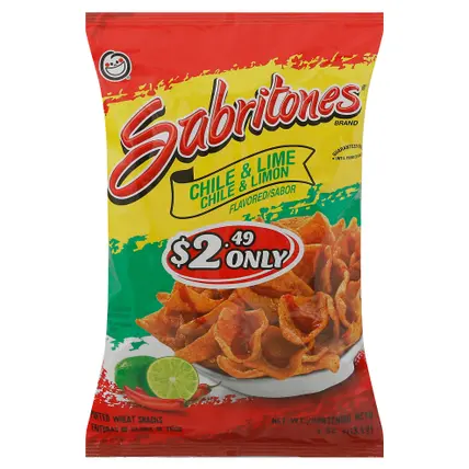 Chile & Lime Flavored Puffed Wheat Snacks 4 oz