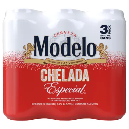 Modelo Chelada Especial Mexican Import Flavored Beer