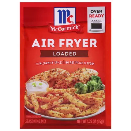 McCormick Air Fryer Loaded Seasoning Mix 1.25 oz