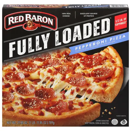 Red Baron Fully Loaded Pepperoni Pizza 27.85 oz