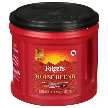 Folgers Medium Ground House Blend Coffee 25.9 oz