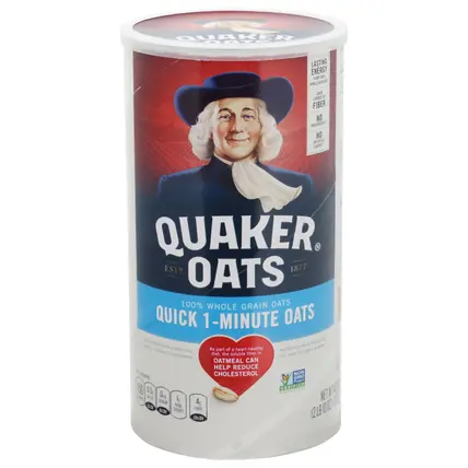 Quick 1-Minute 100% Whole Grain Oats 42 oz