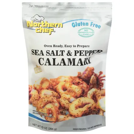Gluten Free Sea Salt & Pepper Calamari 10 oz