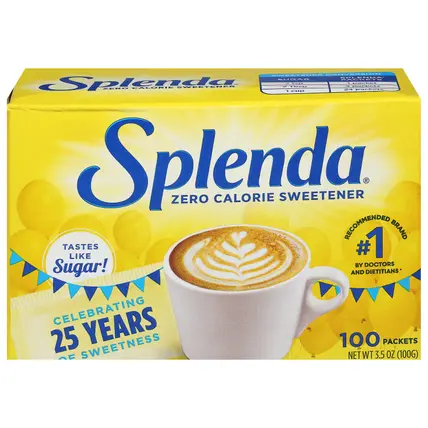 Zero Calorie Sweetener Packets
100ct