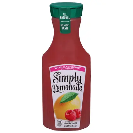 Simply Lemonade with Raspberry 52 fl oz