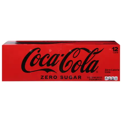 Fridge Pack Zero Sugar Cola 12 - 12 fl oz Cans