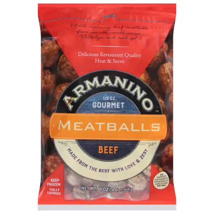 Gourmet Beef Meatballs 48 oz