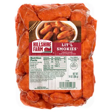 Hillshire Farm Lit'l Smokies Smoked Sausage, 14 oz.