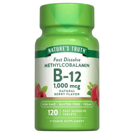 Fast Dissolve Vitamin B-12 1,000 mcg