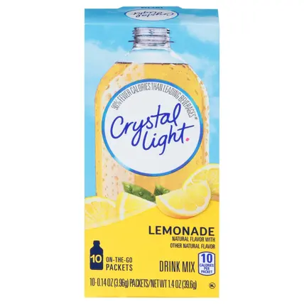 On-The-Go Packets Lemonade Drink Mix 10 - 0.14 oz Packets
