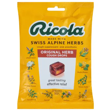 Original Herb Cough Drops 21 ea