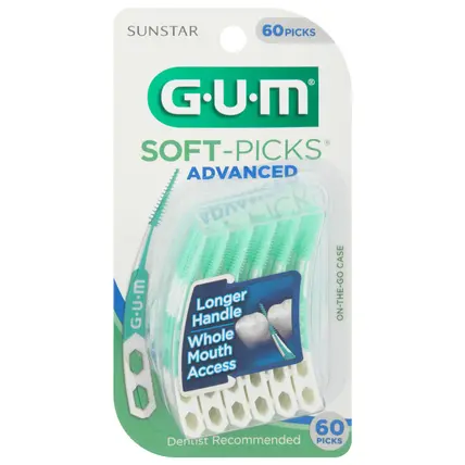 On-the-Go Case Advanced Soft-Picks 60 ea