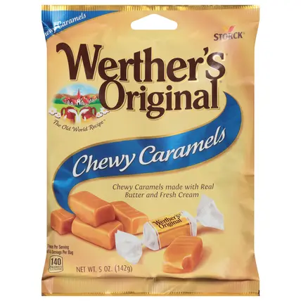 Werther's Original Chewy Caramels Candies 5 oz