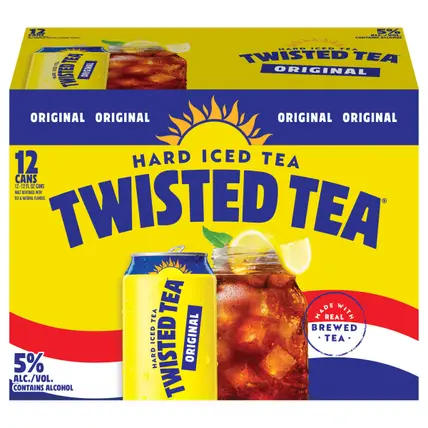 Original, Hard Iced Tea (12 fl. oz. Can, 12pk.) AMERICANA