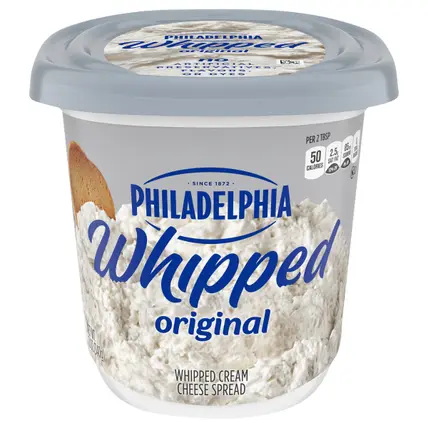 Philadelphia Original Whipped Cream Cheese Spread, 12 oz. Tub