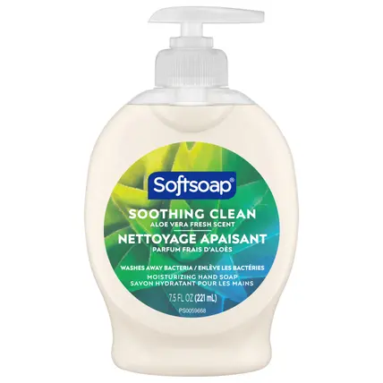 Softsoap Liquid Hand Soap Pump, Soothing Aloe Vera - 7.5 Fluid Ounce