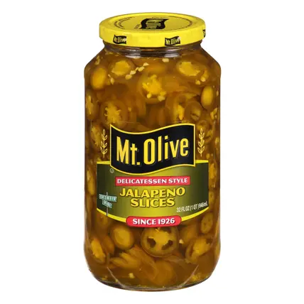 Mt Olive Delicatessen Style Jalapeno Pepper Slices
