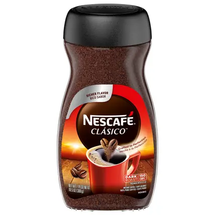 Clasico Dark Roast Instant Coffee 10.5 oz