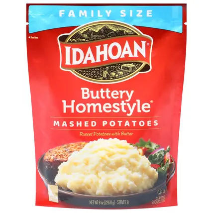 Buttery Homestyle Mashed Potatoes Family Size 8 oz
