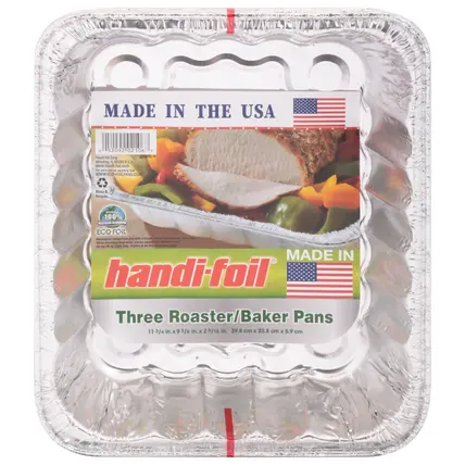 Handi-Foil Roaster/Baker Pans 3 ea