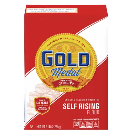 Premium Quality Self Rising Flour For Baking, 5 lb.