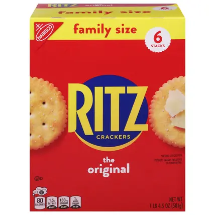 Ritz The Original Crackers Family Size 6 ea