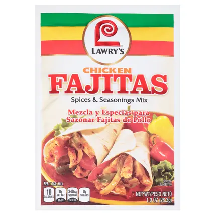 Chicken Fajita Seasoning Mix, 1 oz