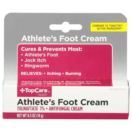 TopCare Health Athlete's Foot Cream 0.5 oz