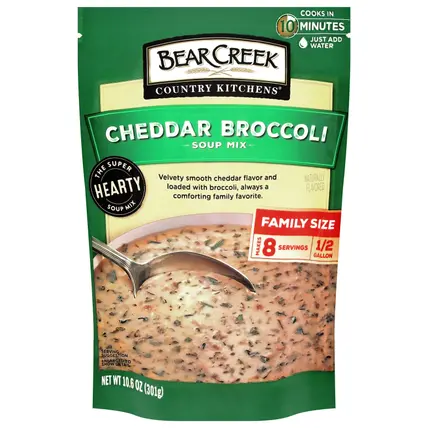 Bear Creek Country Kitchens Cheddar Broccoli Soup Mix, 10.6 oz