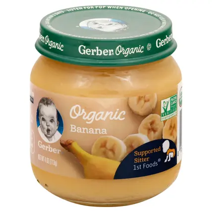 Gerber Banana 4 oz