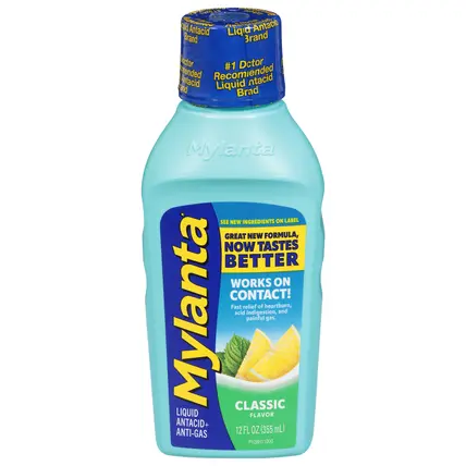 Liquid Classic Flavor Antacid + Anti-Gas 12 fl oz