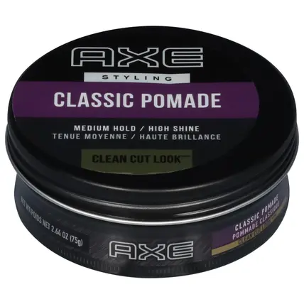 Clean Cut Look Medium Hold/High Shine Styling Classic Pomade 2.64 oz