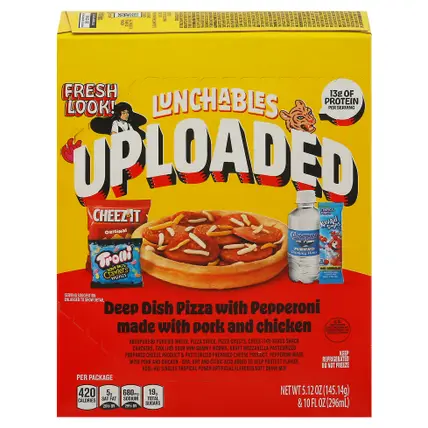 Lunchables Uploaded Deep Dish Pizza with Pepperoni 1 ea