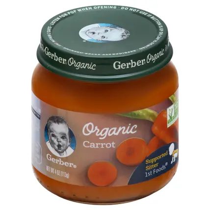 Gerber Carrot 4 oz
