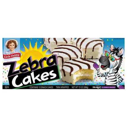 Snack Cakes, Little Debbie Family Pack ZEBRA ® cakes