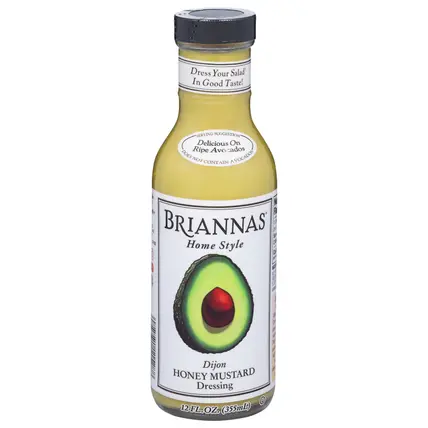 Briannas Home Style Dijon Honey Mustard Dressing 12 fl oz