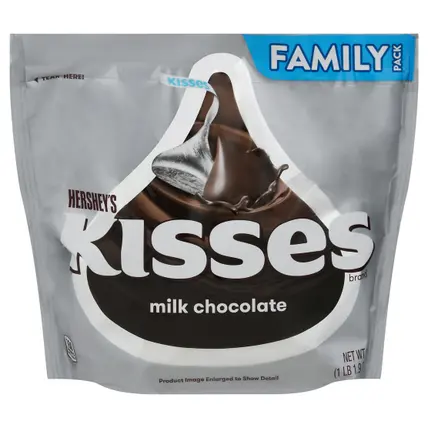 Kisses Milk Chocolate 17.9 oz