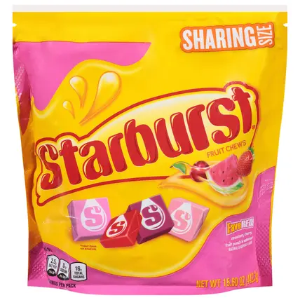 FaveReds Fruit Chews Chewy Candy Sharing Size