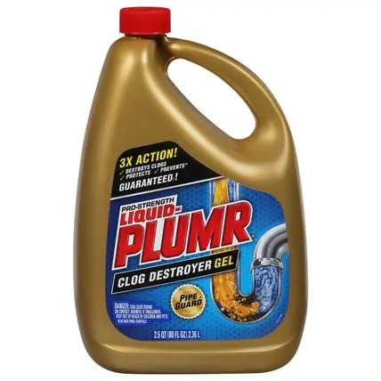 Liquid-Plumr Pro-Strength Clog Destroyer Gel 80 fl oz