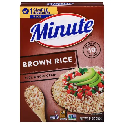 Minute 100% Whole Grain Brown Rice 14 oz