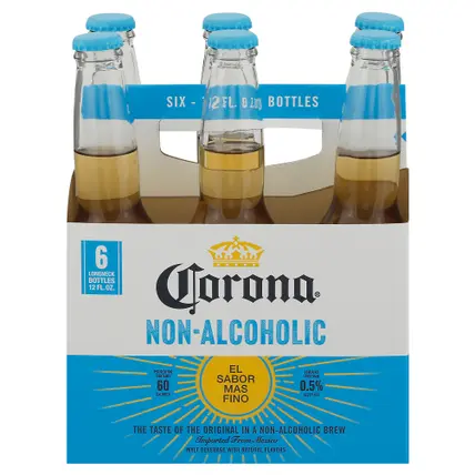 Non-Alcoholic Malt Beverage 6 - 12 fl oz Bottles