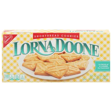 Lorna Doone Shortbread Cookies 10 - 1 oz Packs