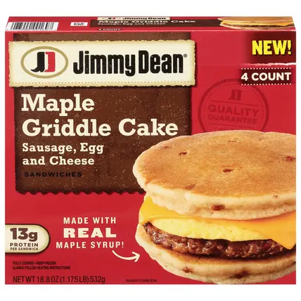 Maple Griddle Cake Sandwiches 4 ea