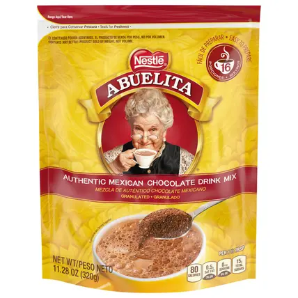 Nestle Abuelita Authentic Mexican Chocolate Drink Mix 11.28 oz